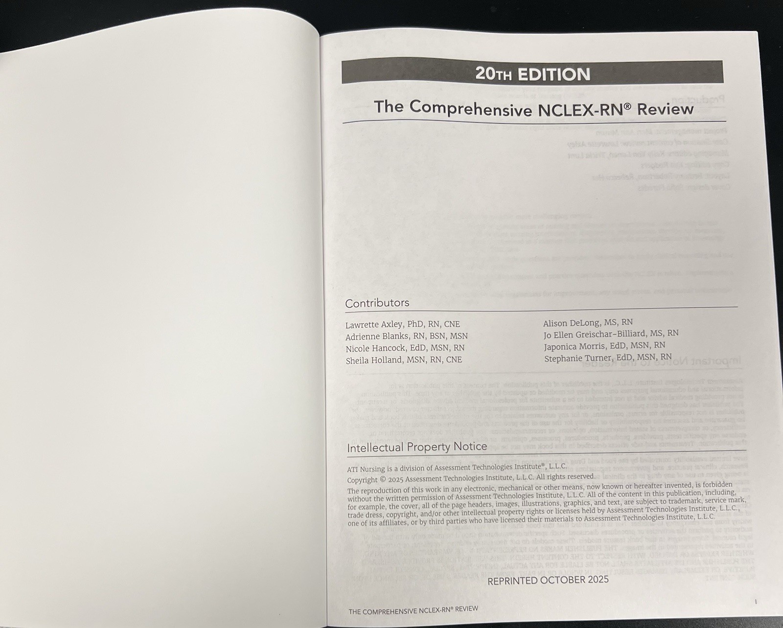 The Comprehensive NCLEX-RN Review 20th Edition