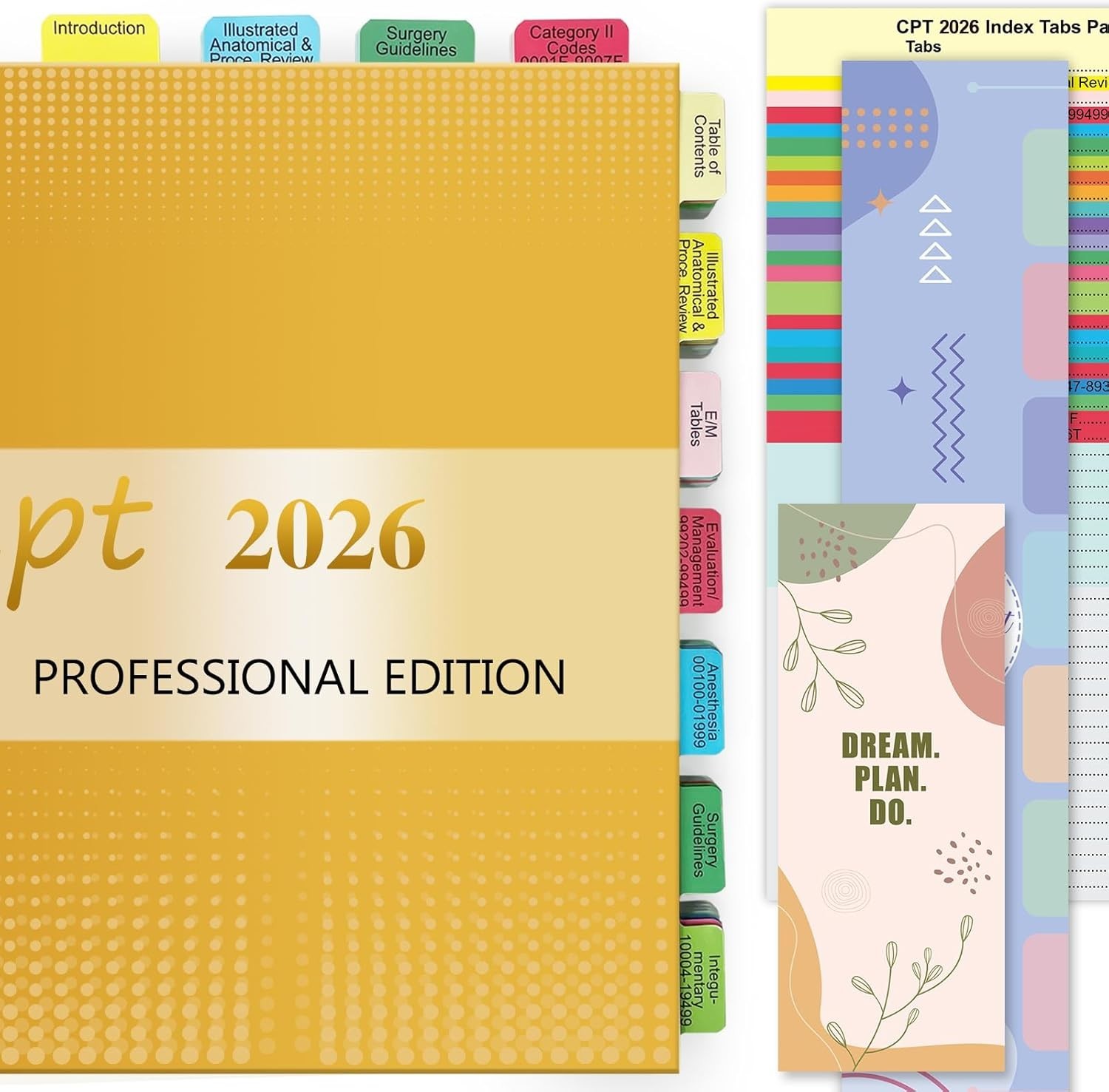 Upgraded CPT 2026 Index Tabs – Waterproof & Tear-Resistant with Guide & Bookmark