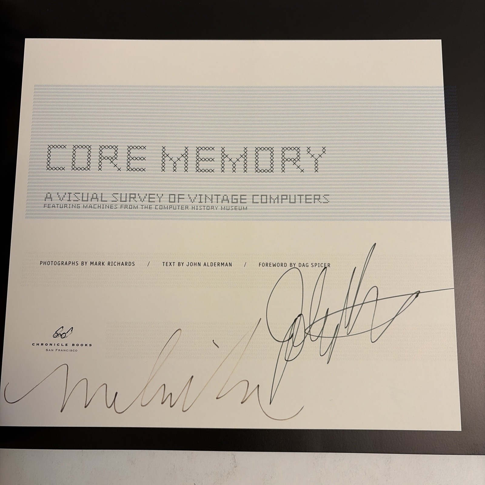 Core Memory: A Visual Survey of Vintage Computers by John Alderman (2007)