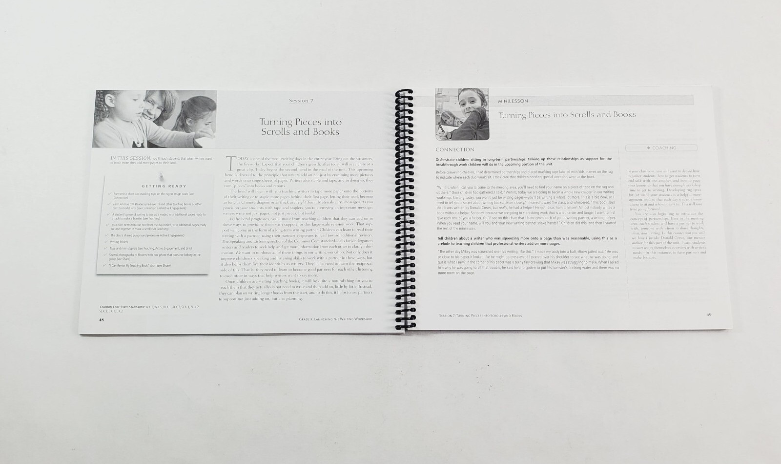 Set of 4 Grade K Units of Study in Opinion, Info, Narrative Writing Units 1-4
