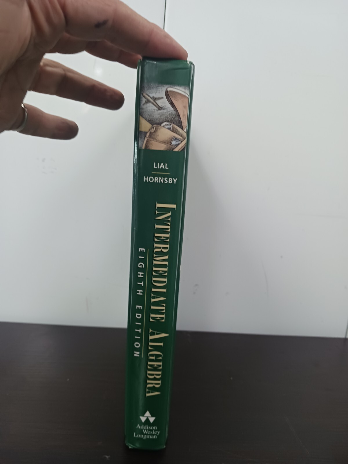 INTERMEDIATE ALGEBRA 8th Edition Hardcover, Lial-Hornsby copyright 2000