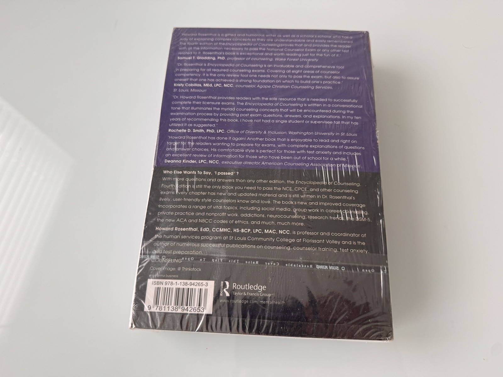 NEW Encyclopedia of Counseling : Master Review and Tutorial USA WAREHOUSE
