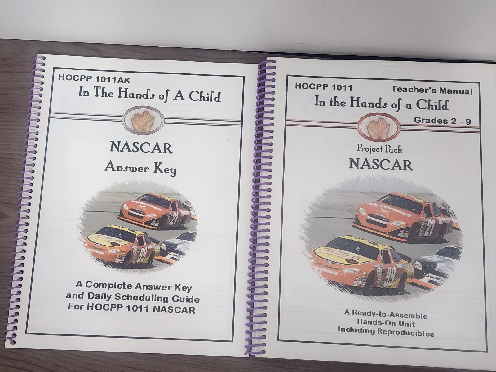 🕮 B4~In The Hands of a Child PROJECT PACK HISTORY OF NASCAR Grade 2nd-9th