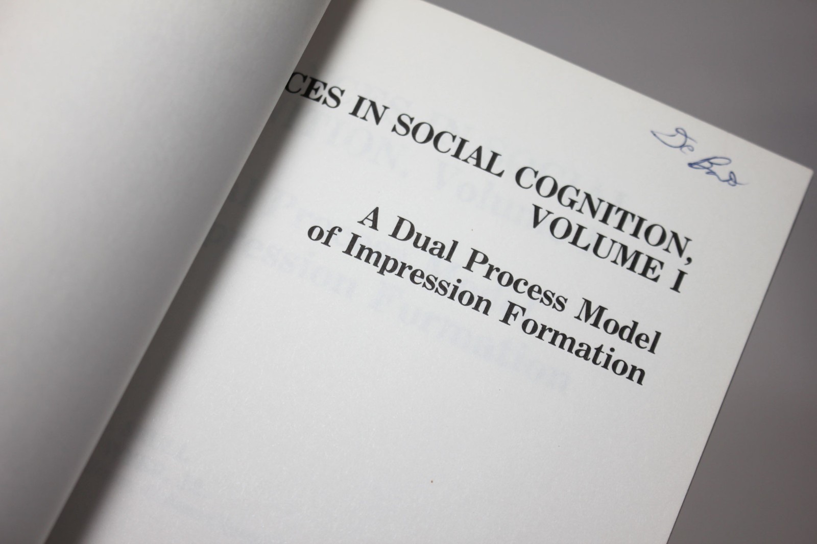 ADVANCES IN SOCIAL COGNITION VOLS I-IV 4 book set by R.S Wyer Jr. & T K Srull
